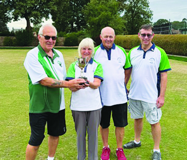 Easingwold Bowling Club Norman Hartley Cup report...as featured in The Easingwold Advertiser & Weekly News 15th August, 2026